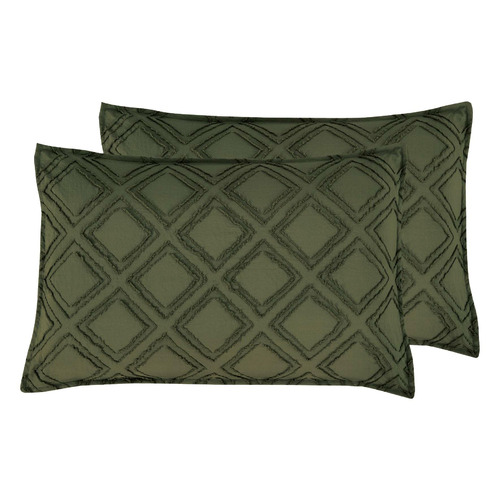 Green best sale pillowcases standard